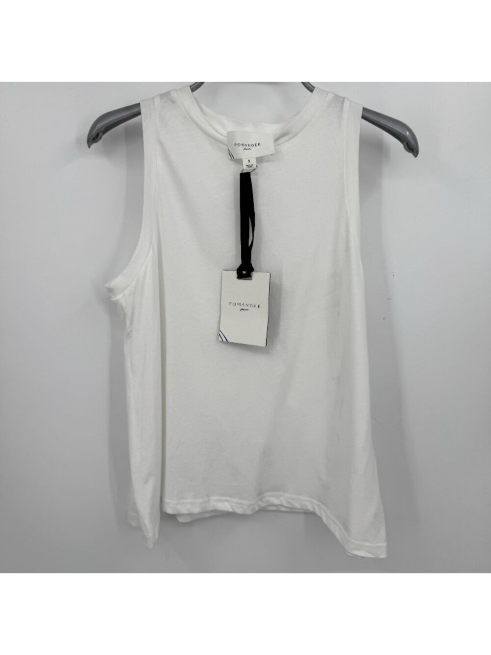 Pomander Place by Tuckernuck White Sleeveless Anthos Tank Top sz S 100% Cotton